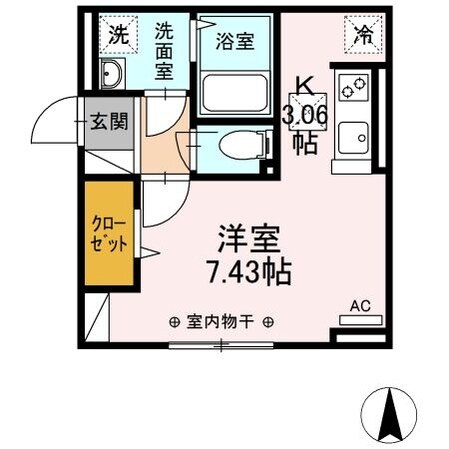 オークスさがみ野の物件間取画像